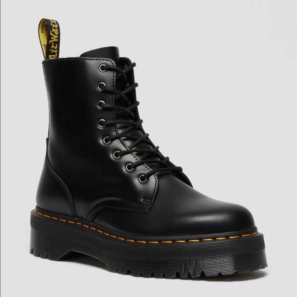 Dr. Martens Jadon Smooth Leather Platform Boots